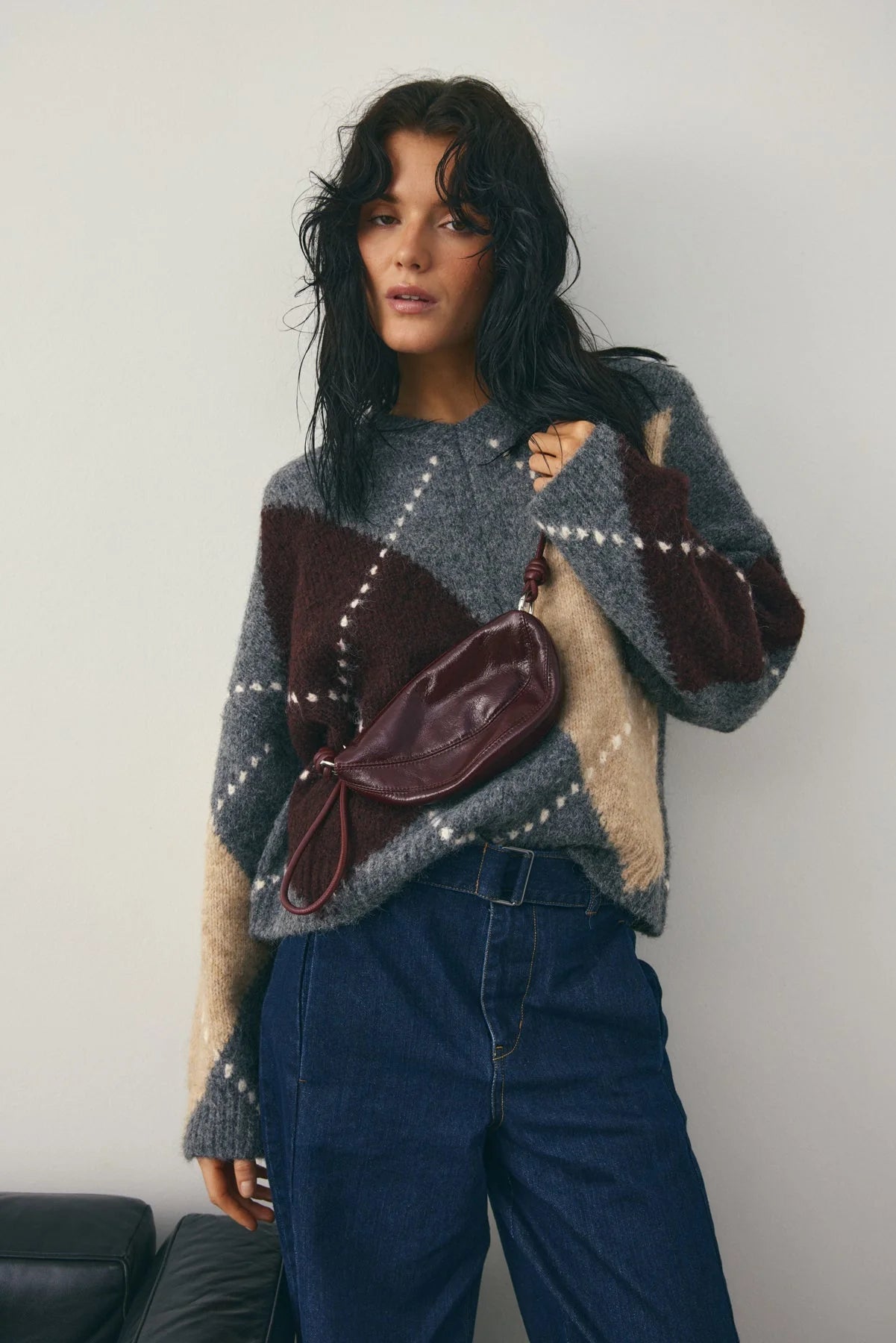 Noella Lai Knit Medium Grey Mel - Steranko Clothing Manchester