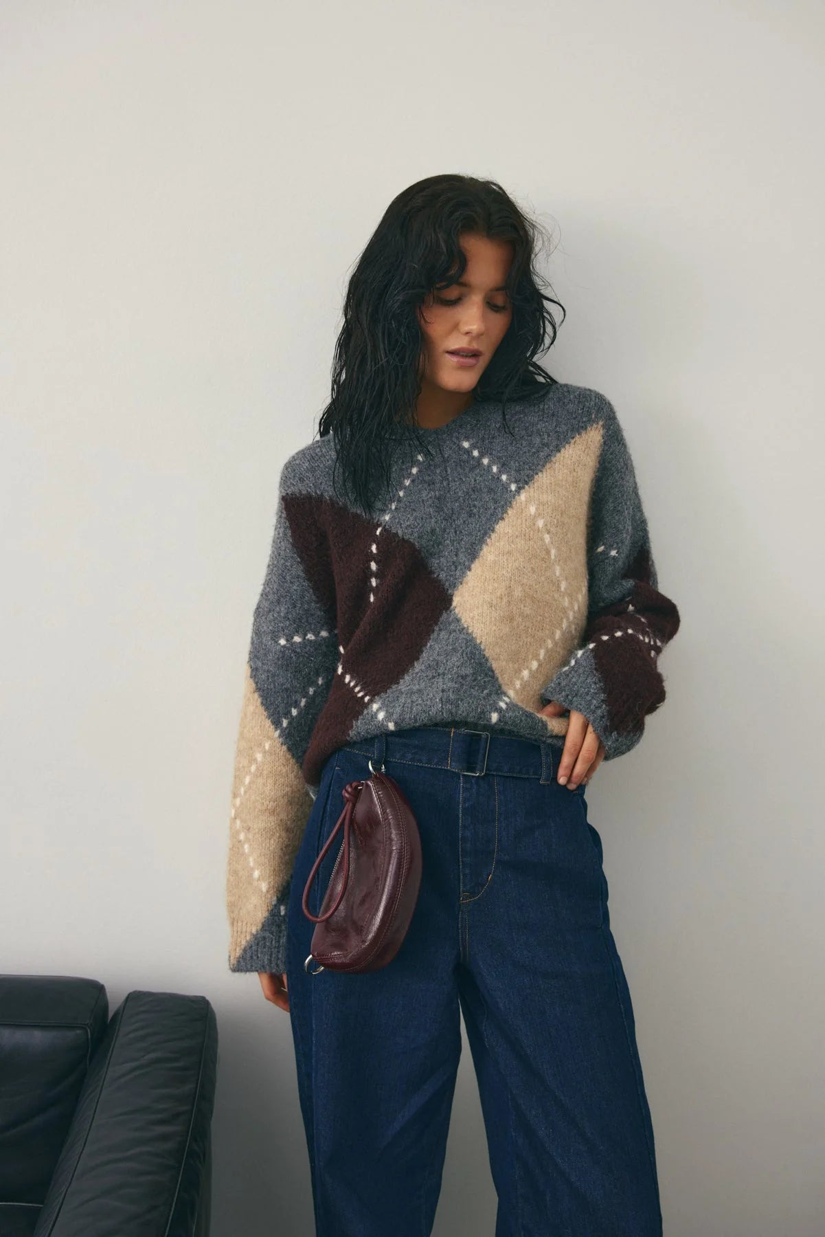 Noella Lai Knit Medium Grey Mel - Steranko Clothing Manchester