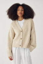 Noella Laiana Knit Cardigan Beige - Steranko Clothing Manchester