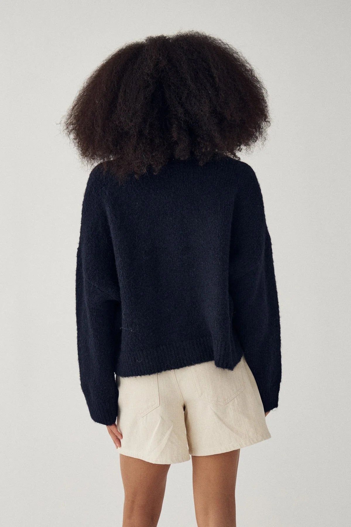 Noella Laiana Knit Cardigan Navy - Steranko Clothing Manchester