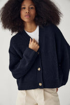Noella Laiana Knit Cardigan Navy - Steranko Clothing Manchester
