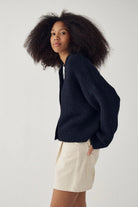 Noella Laiana Knit Cardigan Navy - Steranko Clothing Manchester