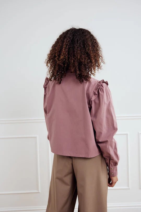 Noella Laina L/S Blouse Vintage Rose - Steranko Clothing Manchester