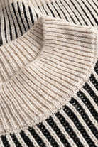 Noella Lassie Knit Black / Off White - Steranko Clothing Manchester