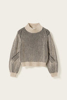 Noella Lassie Knit Black / Off White - Steranko Clothing Manchester