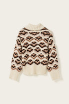 Noella Lata Knit Ivory Multi - Steranko Clothing Manchester