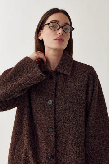 Noella Lillietta Coat Coffee Melange - Steranko Clothing Manchester