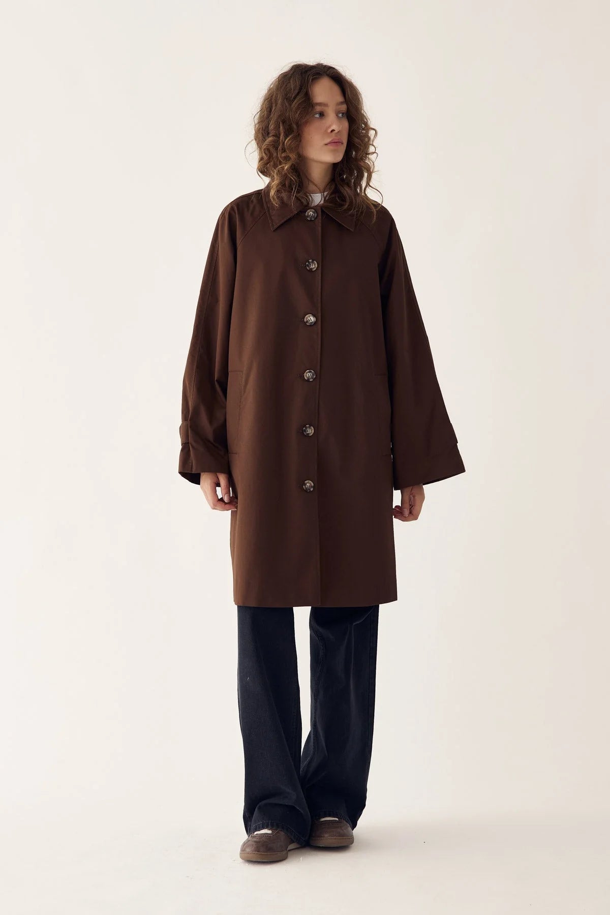 Noella Lillietta Coat Coffee Melange - Steranko Clothing Manchester