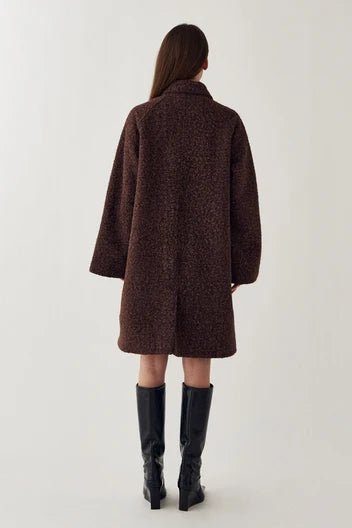Noella Lillietta Coat Coffee Melange - Steranko Clothing Manchester