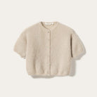 Noella Lorell Knit SS Cardigan Beige - Steranko Clothing Manchester