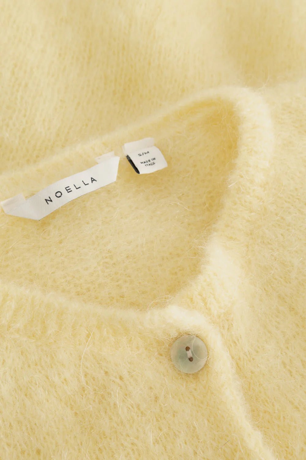 Noella Lorell Knit SS Cardigan Light Yellow - Steranko Clothing Manchester