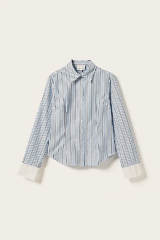 Noella Loyce Shirt Coetta Blue Stripe - Steranko Clothing Manchester
