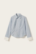 Noella Loyce Shirt Coetta Blue Stripe - Steranko Clothing Manchester