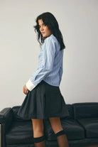 Noella Loyce Shirt Coetta Blue Stripe - Steranko Clothing Manchester