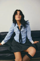 Noella Loyce Shirt Coetta Blue Stripe - Steranko Clothing Manchester