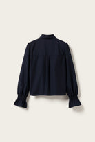 Noella Lucina L/S Blouse Navy Blue - Steranko Clothing Manchester