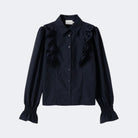 Noella Lucina L/S Blouse Navy Blue - Steranko Clothing Manchester