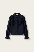 Noella Lucina L/S Blouse Navy Blue - Steranko Clothing Manchester