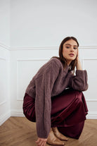 Noella Lynx Knit Morel - Steranko Clothing Manchester