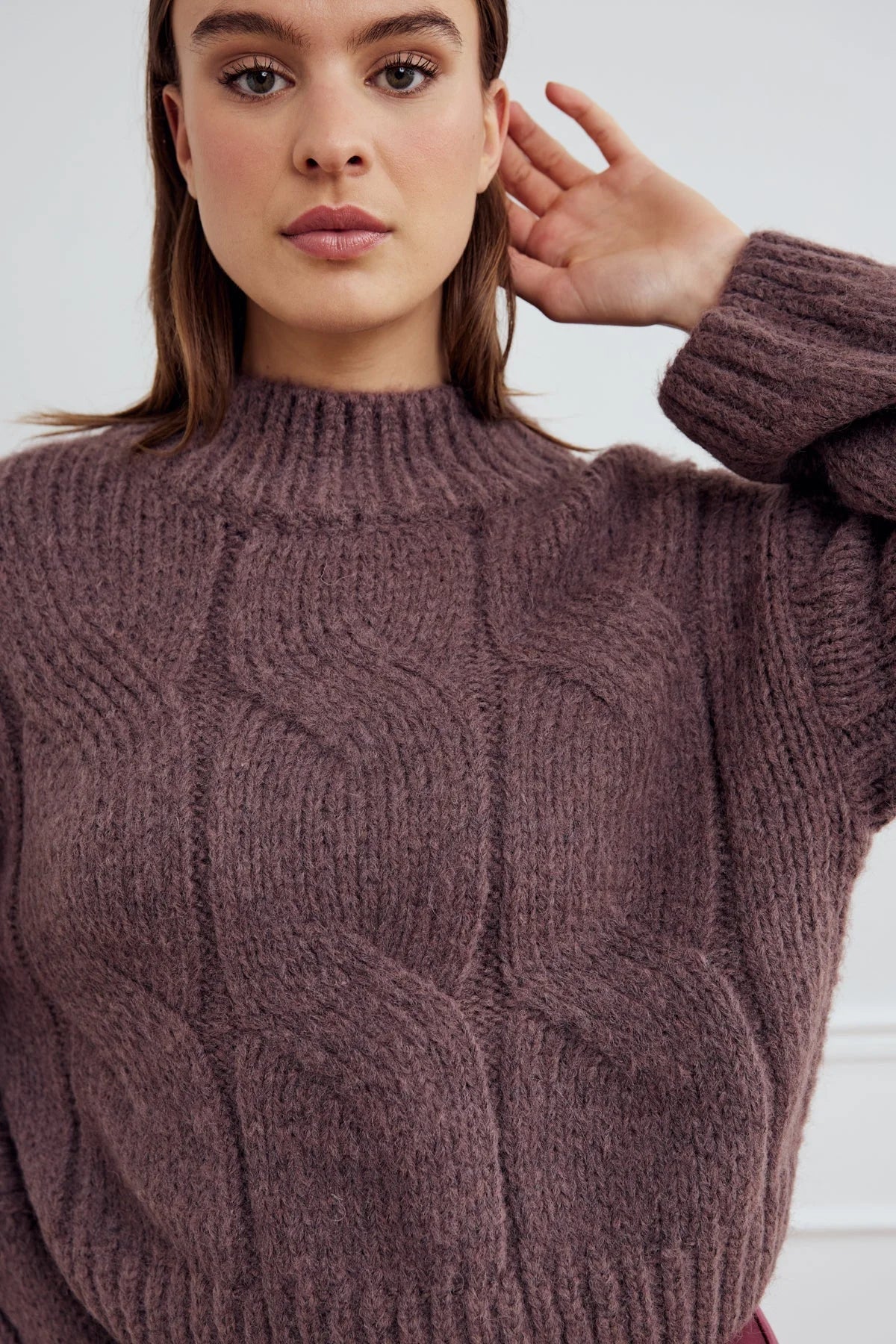 Noella Lynx Knit Morel - Steranko Clothing Manchester