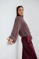 Noella Lynx Knit Morel - Steranko Clothing Manchester