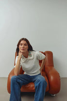Noella Madeleine SS Knit Ivory - Steranko Clothing Manchester