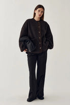 Noella Malaika Jacket Dark Wood (One Size) - Steranko Clothing Manchester