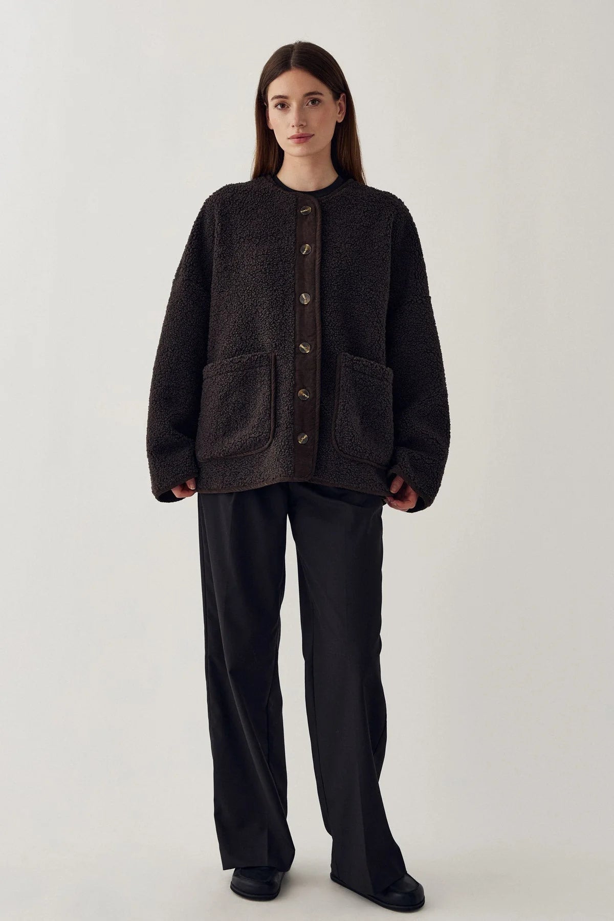 Noella Malaika Jacket Dark Wood (One Size) - Steranko Clothing Manchester