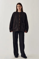 Noella Malaika Jacket Dark Wood (One Size) - Steranko Clothing Manchester