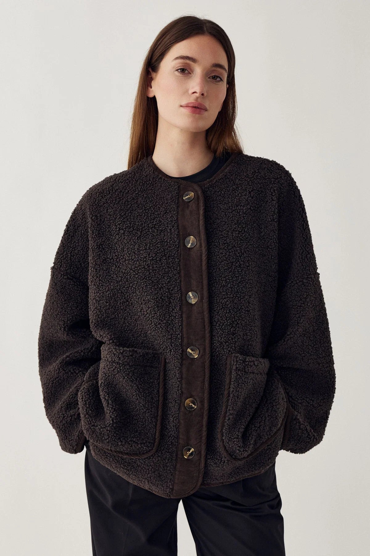 Noella Malaika Jacket Dark Wood (One Size) - Steranko Clothing Manchester
