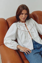 Noella Marceline Blouse White - Steranko Clothing Manchester
