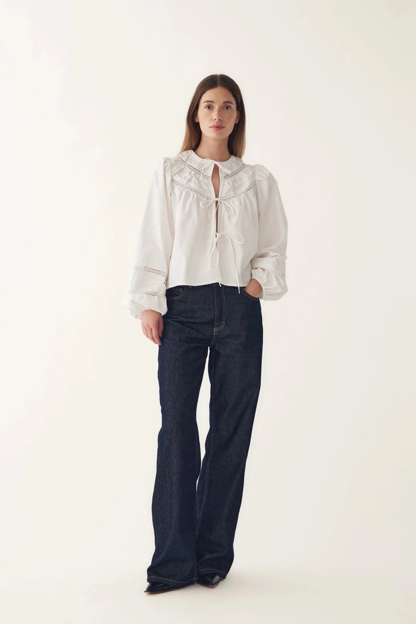 Noella Marceline Blouse White - Steranko Clothing Manchester