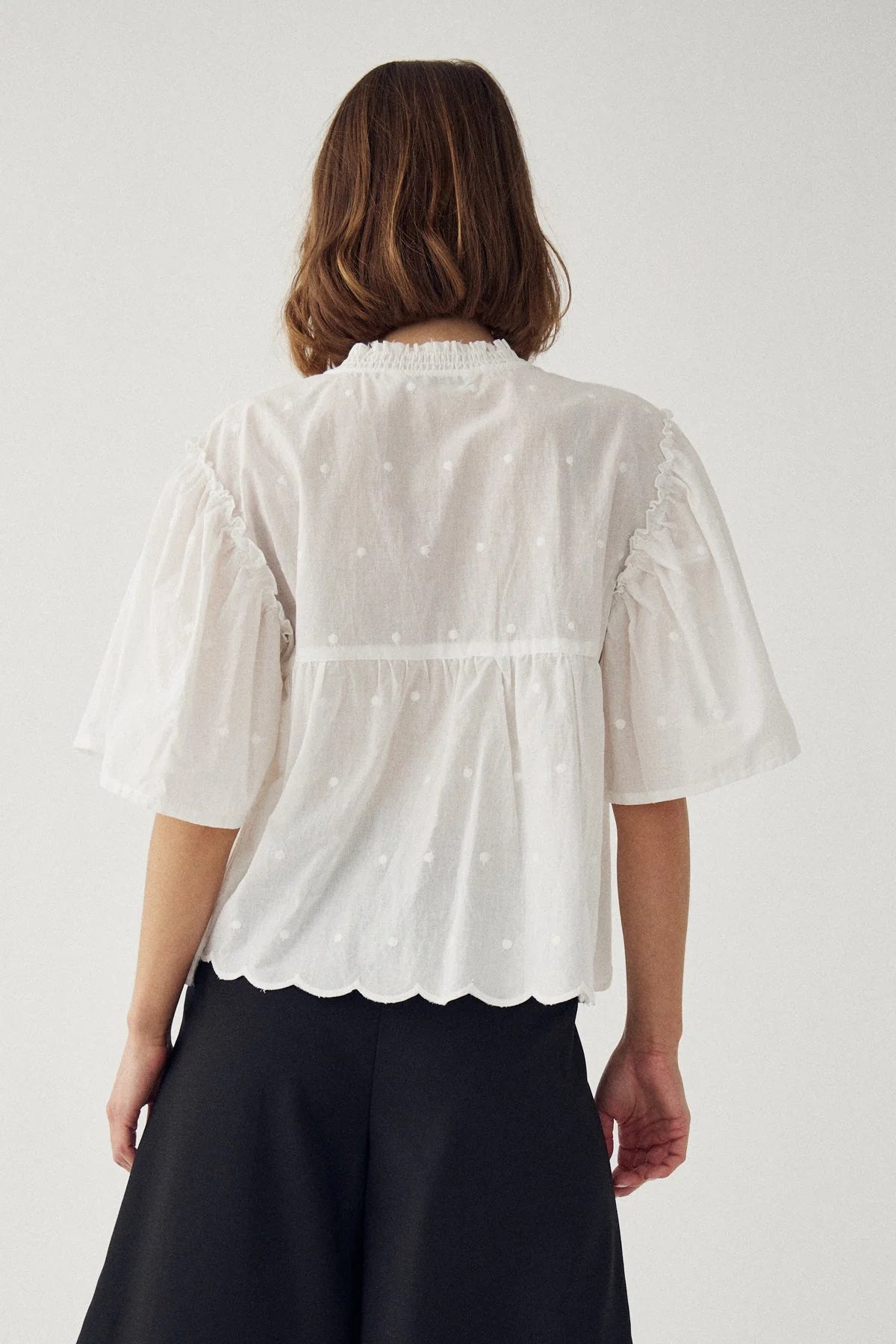 Noella Marielle Blouse White - Steranko Clothing Manchester
