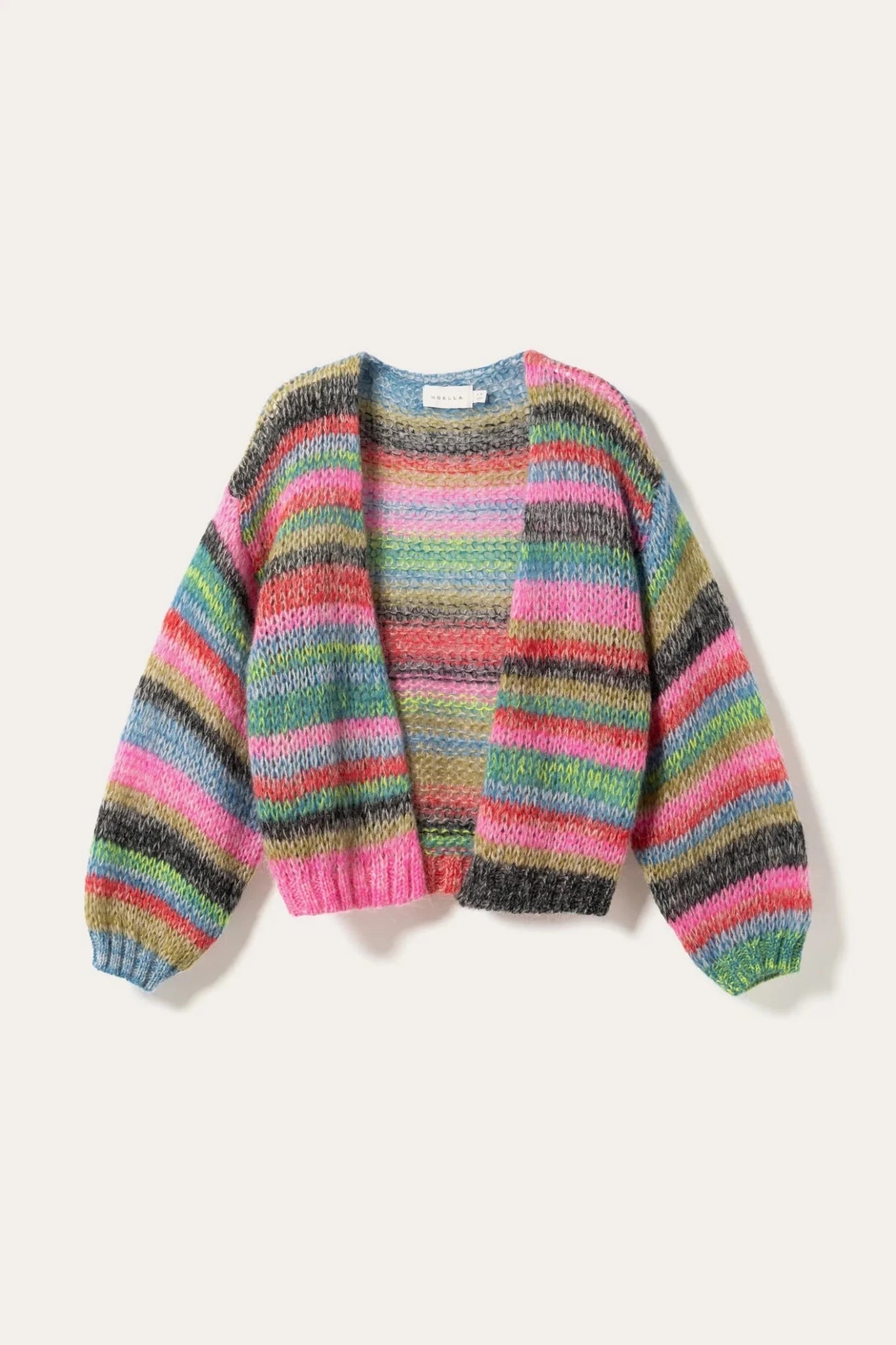 Noella Marlie Knit Cardigan Decline Multi - Steranko Clothing Manchester