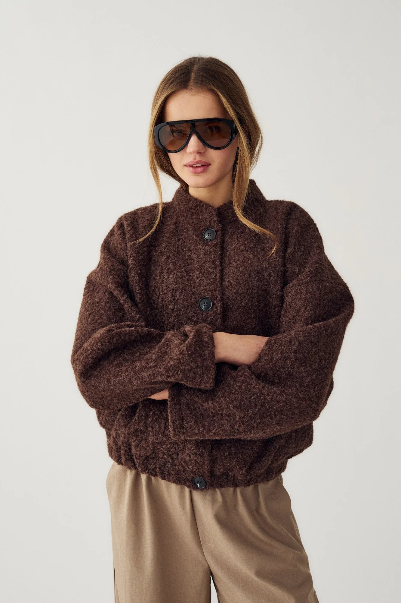 Noella Marnie Jacket Coffee Melange - Steranko Clothing Manchester