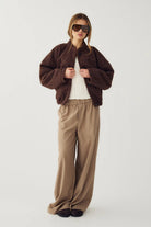 Noella Marnie Jacket Coffee Melange - Steranko Clothing Manchester