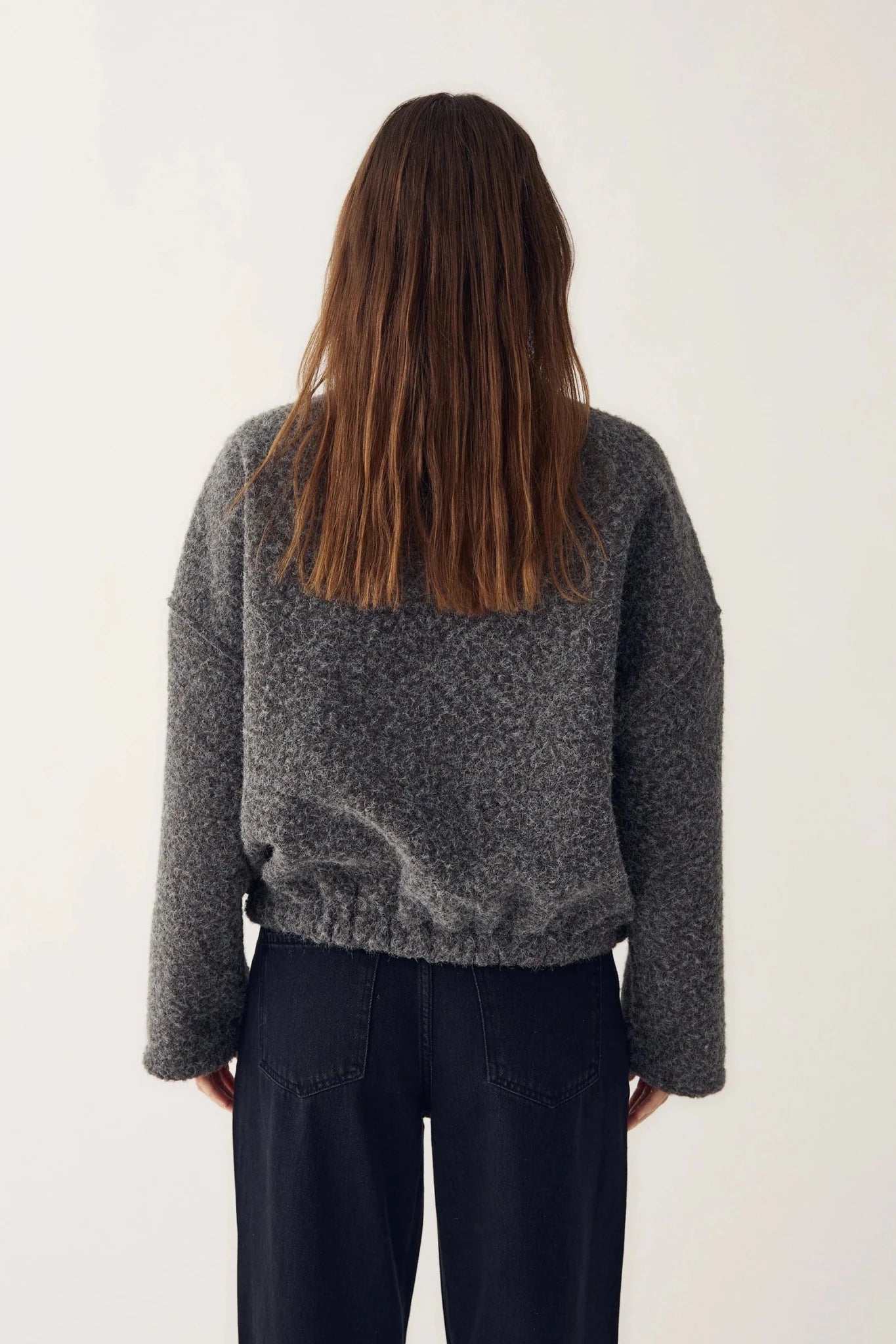 Noella Marnie Jacket Dark Grey Melange - Steranko Clothing Manchester