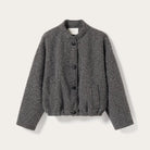 Noella Marnie Jacket Dark Grey Melange - Steranko Clothing Manchester