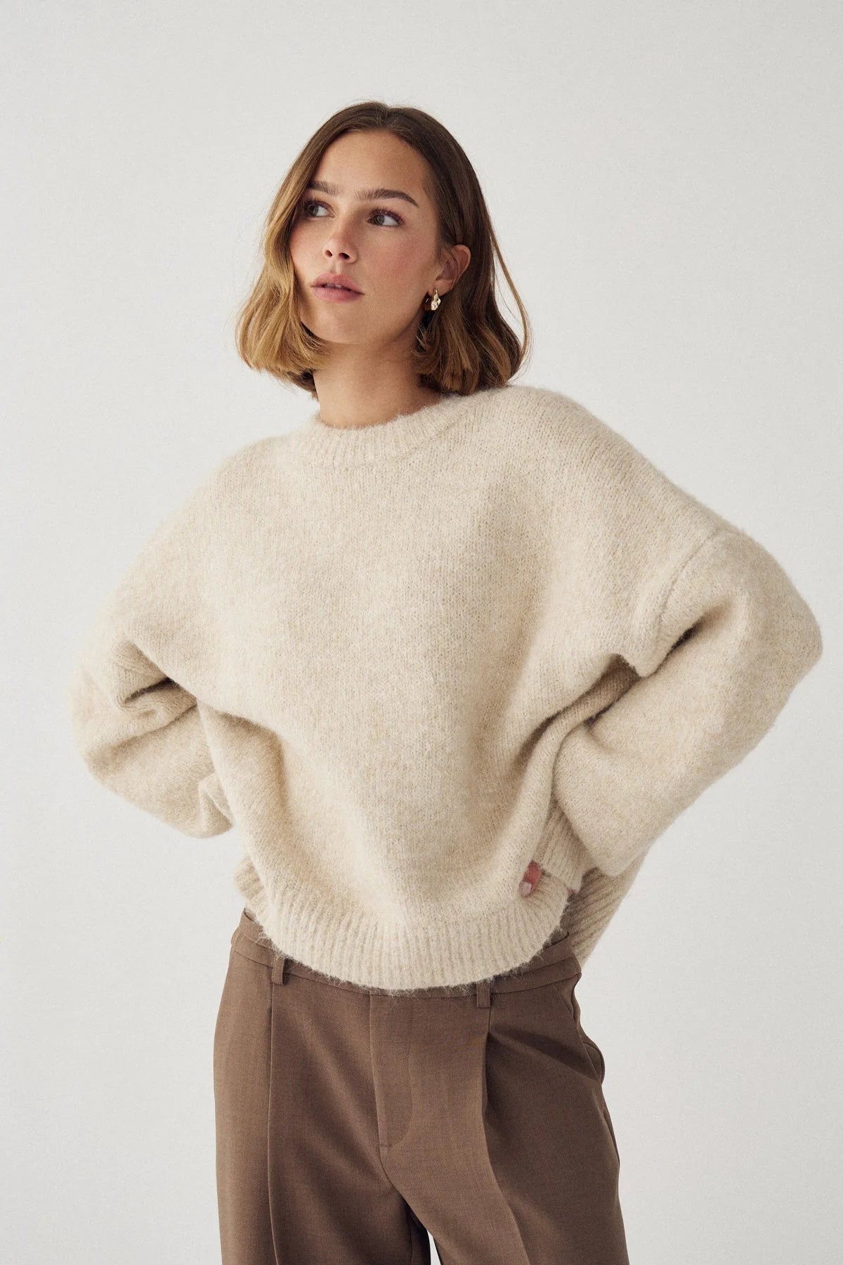 Noella Mavi Knit Beige - Steranko Clothing Manchester