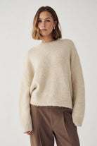Noella Mavi Knit Beige - Steranko Clothing Manchester