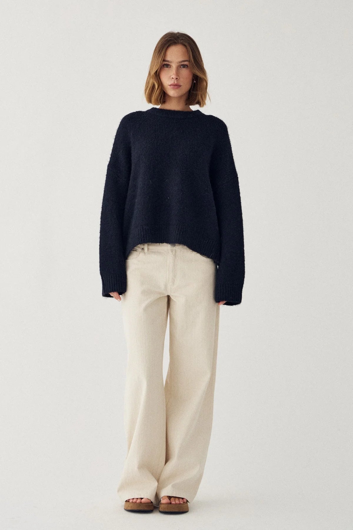 Noella Mavi Knit Navy - Steranko Clothing Manchester