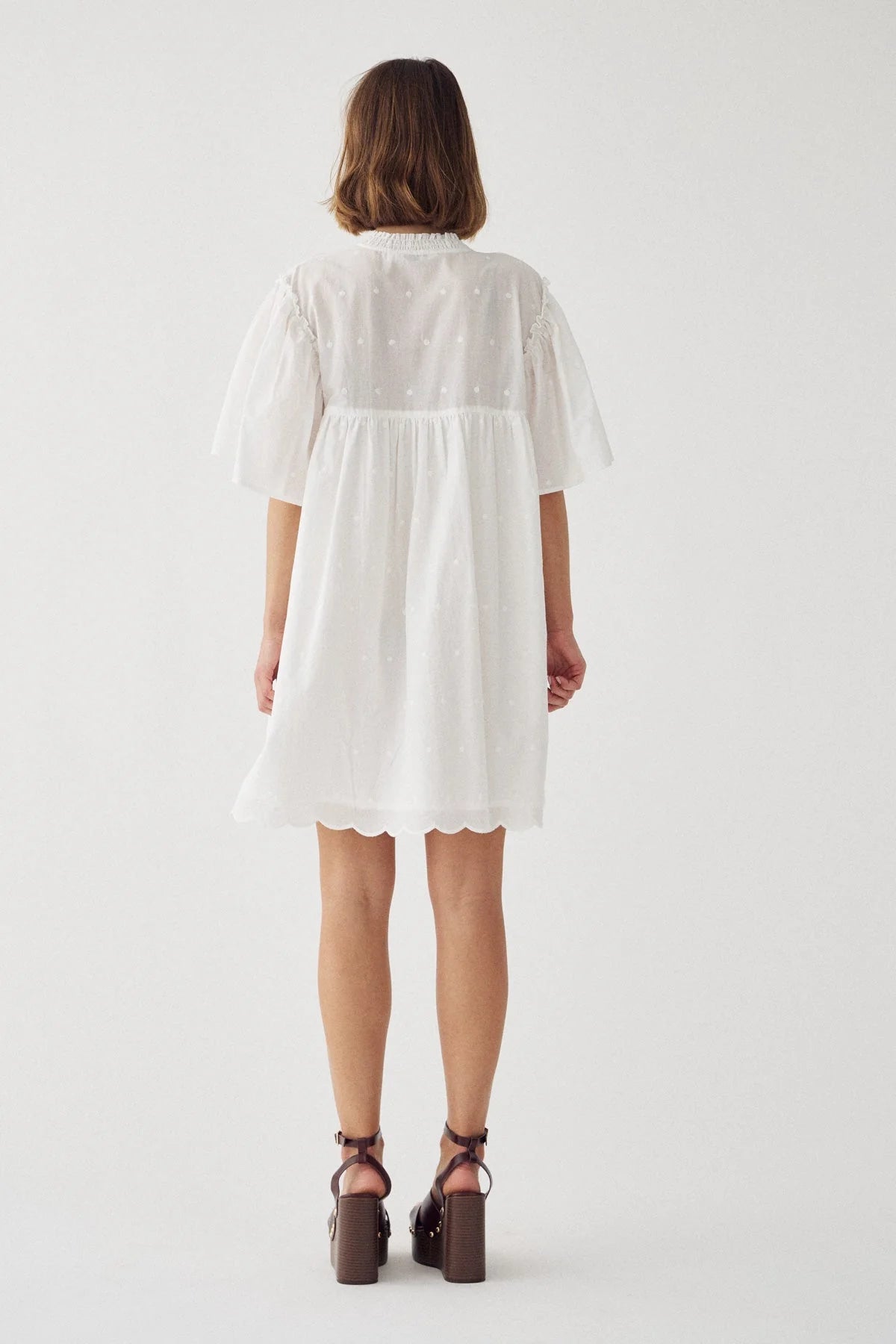 Noella Mayla Dress White - Steranko Clothing Manchester