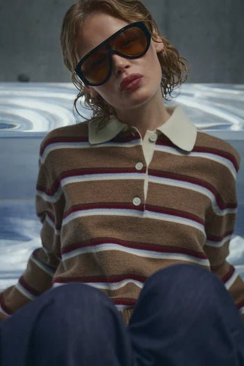 Noella Merryl Knit Delissa Multi-Stripe - Steranko Clothing Manchester