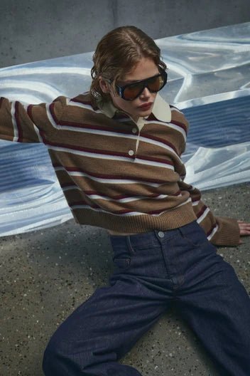 Noella Merryl Knit Delissa Multi-Stripe - Steranko Clothing Manchester