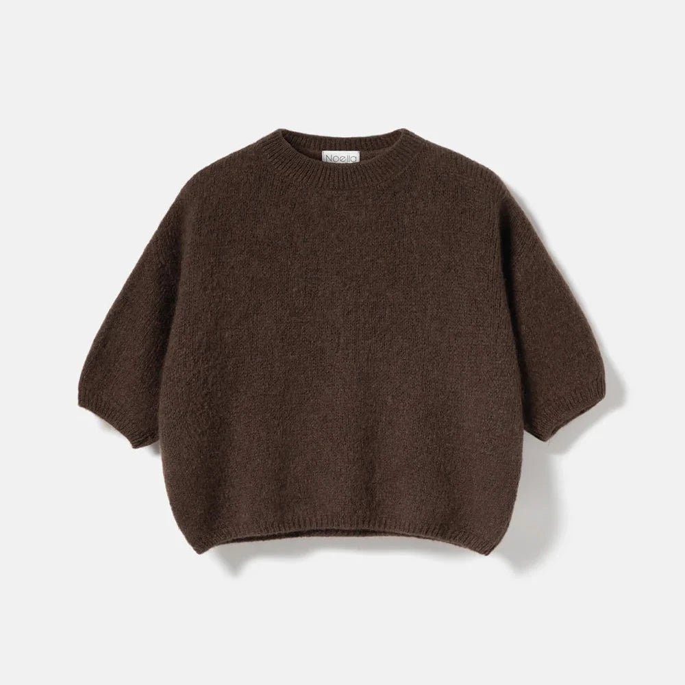 Noella Mimi Knit Jumper Dark Brown - Steranko Clothing Manchester