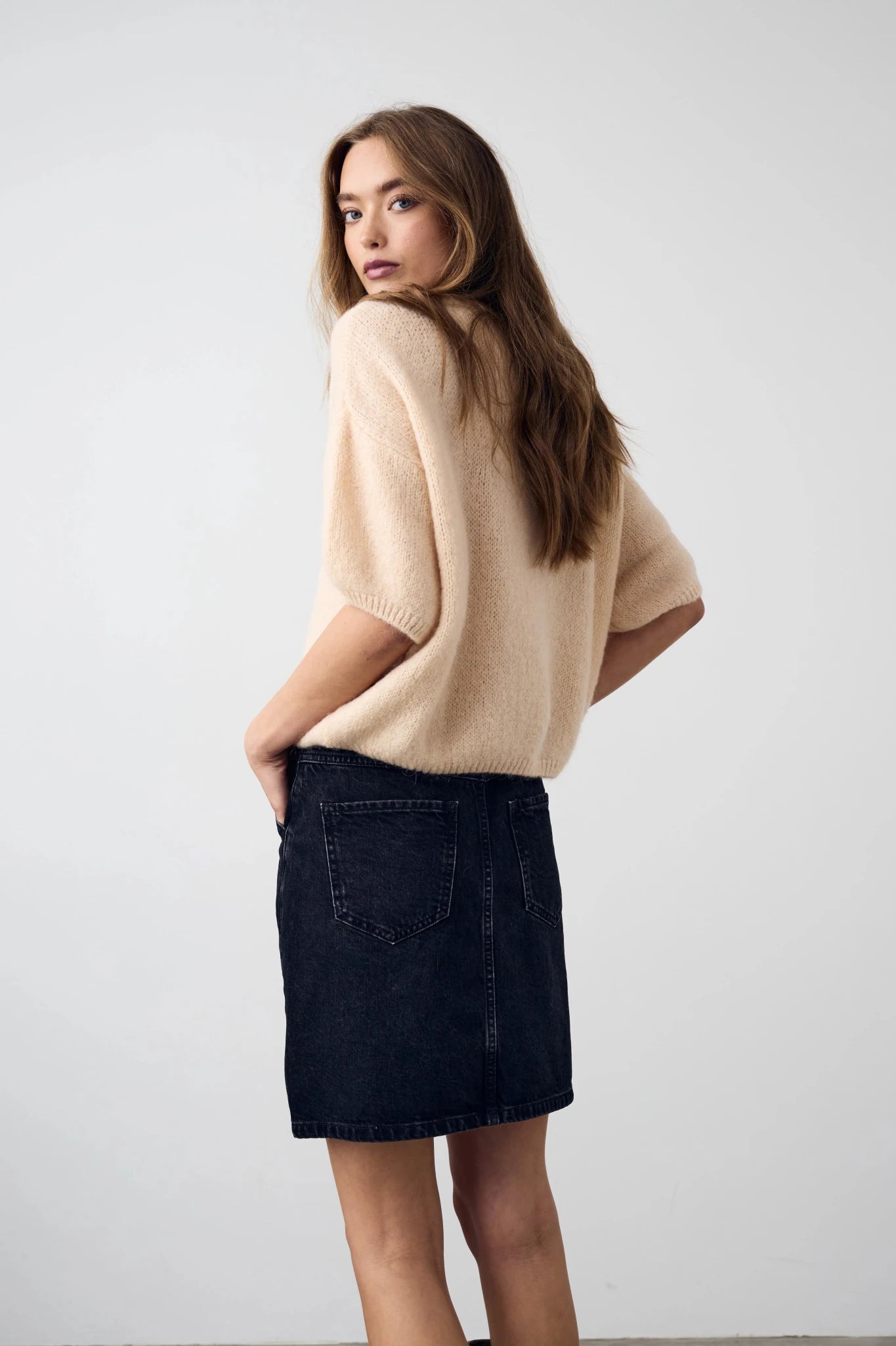 Noella Mimi Knit Jumper Granola - Steranko Clothing Manchester