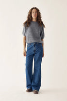 Noella Mimi Knit Jumper Grey - Steranko Clothing Manchester