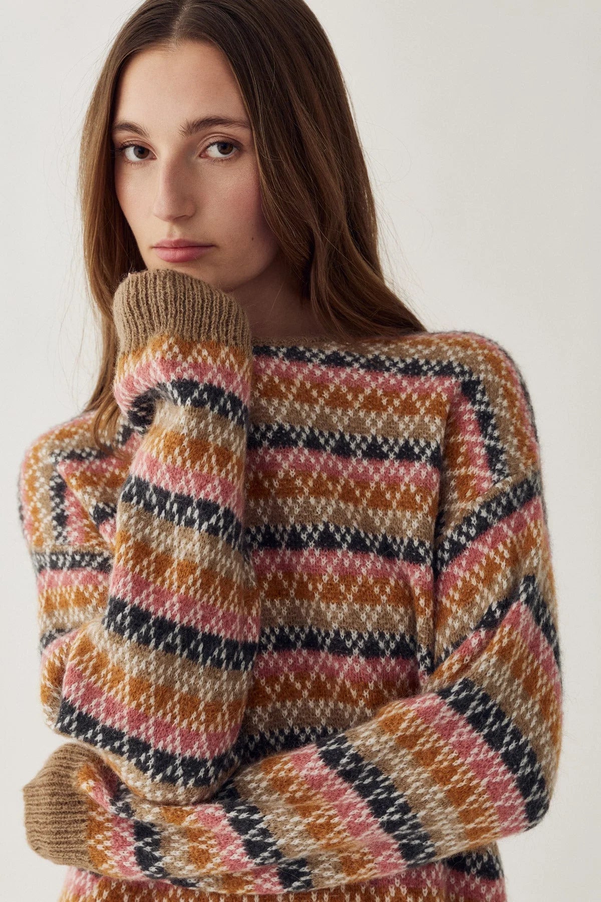 Noella Mirtie Knit Debor Multi-Stripe - Steranko Clothing Manchester