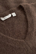 Noella N - Leatrice Knit Vest Dark Brown - Steranko Clothing Manchester