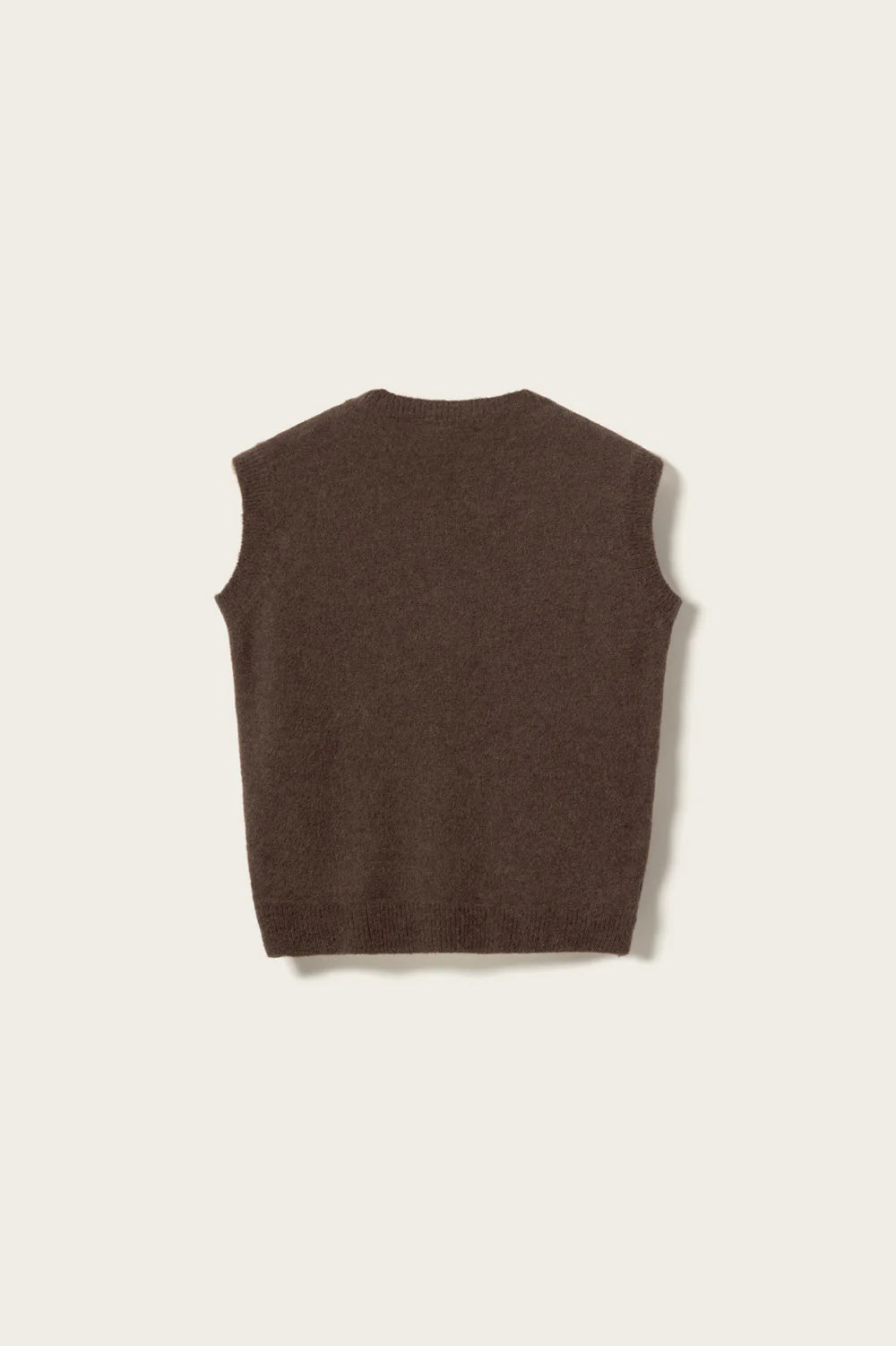 Noella N - Leatrice Knit Vest Dark Brown - Steranko Clothing Manchester